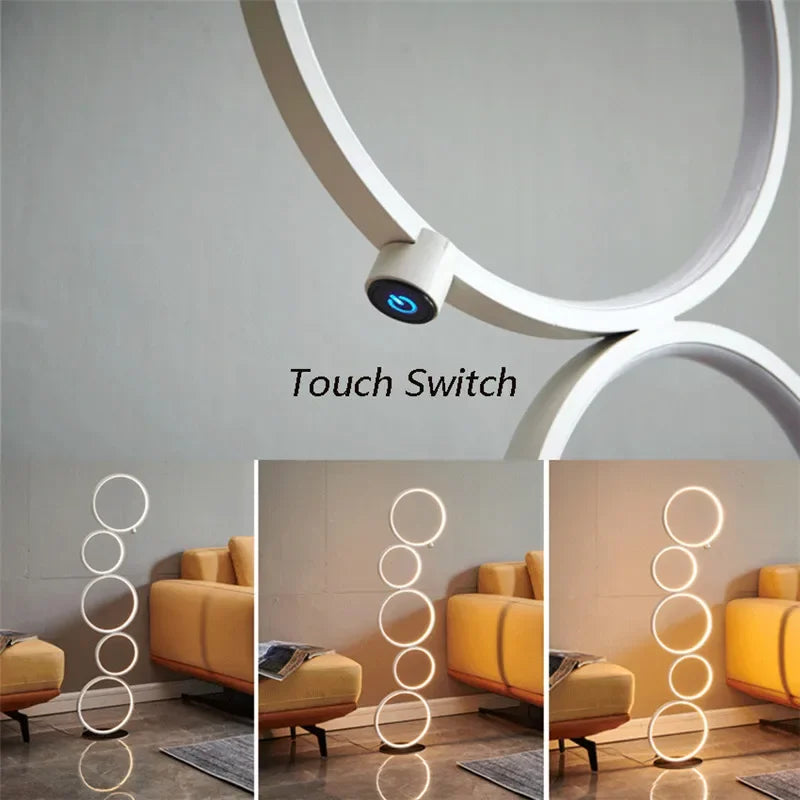 Stojací lampa LED — Frame