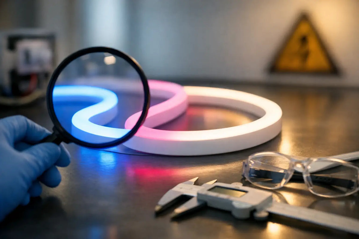 Je LED neon bezpečný? Co opravdu rozhoduje