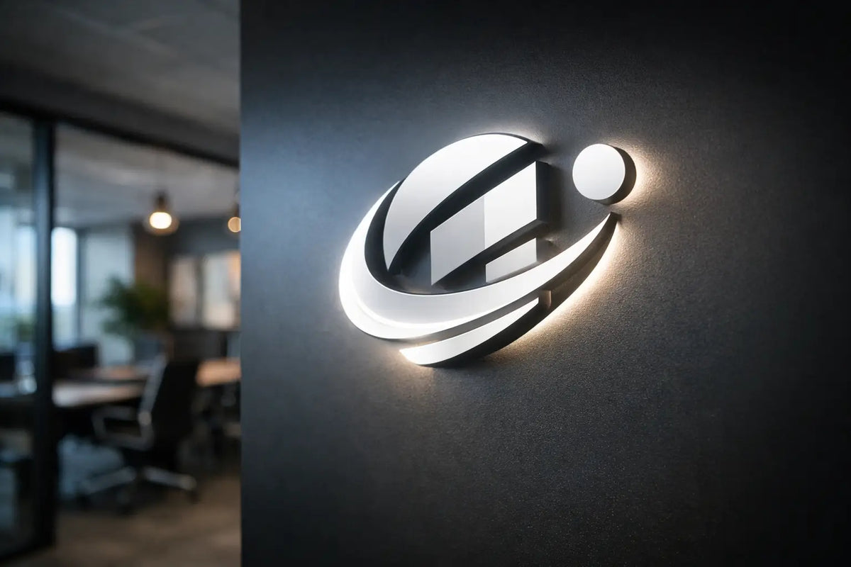 Firemní logo s podsvícením: co funguje