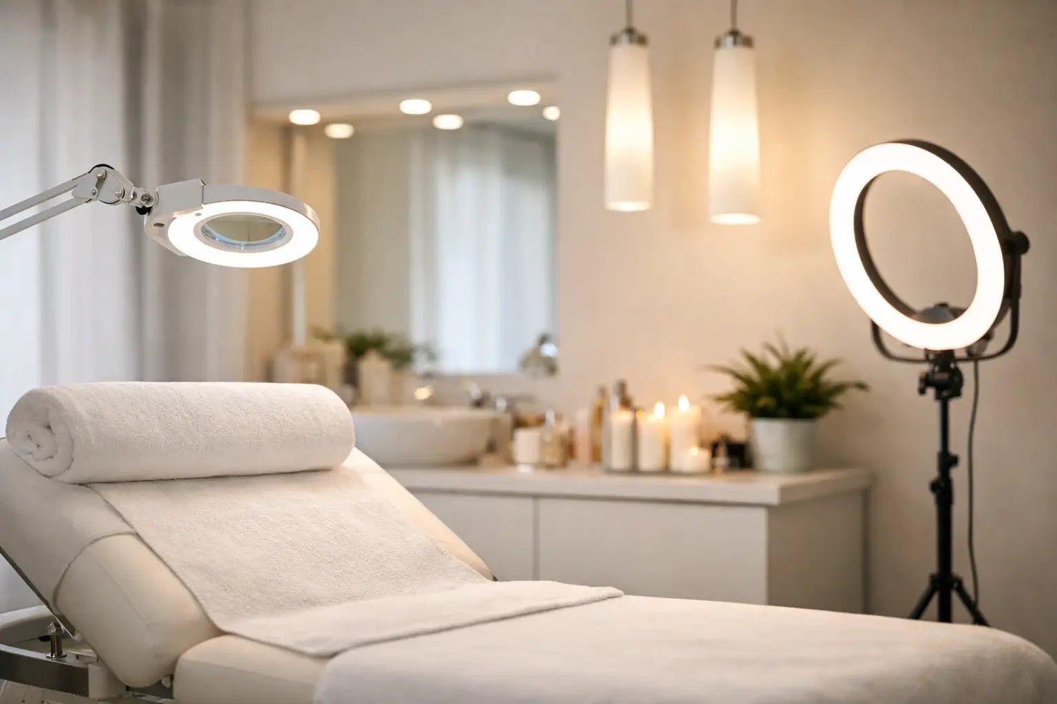 Osvětlení pro kosmetický salon bez chyb