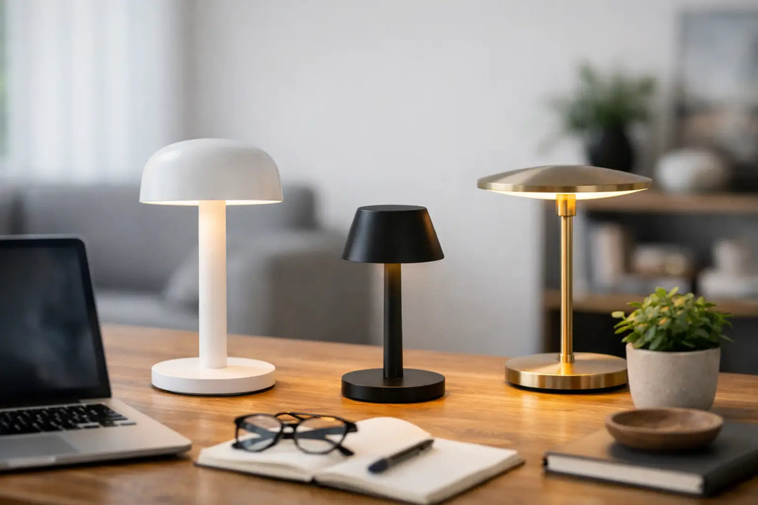 Bezdrátové stolní lampy: jak vybrat správně