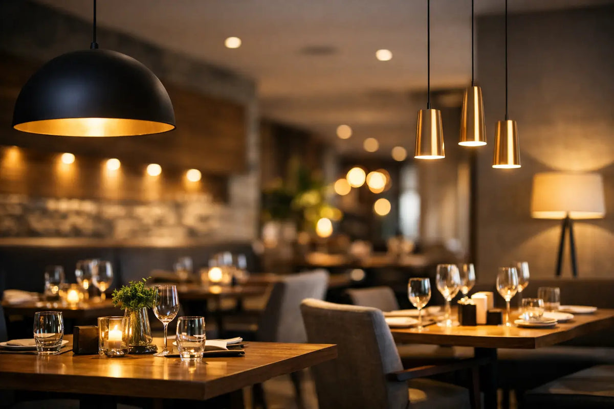 Jak osvětlit restauraci stylově a chytře
