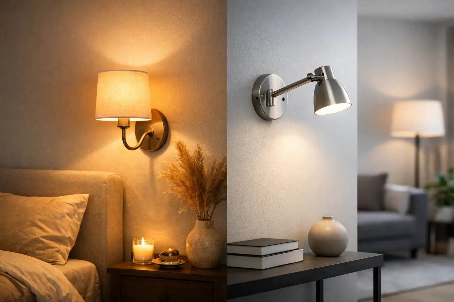 Nástěnné lampy pro atmosféru i každodenní světlo