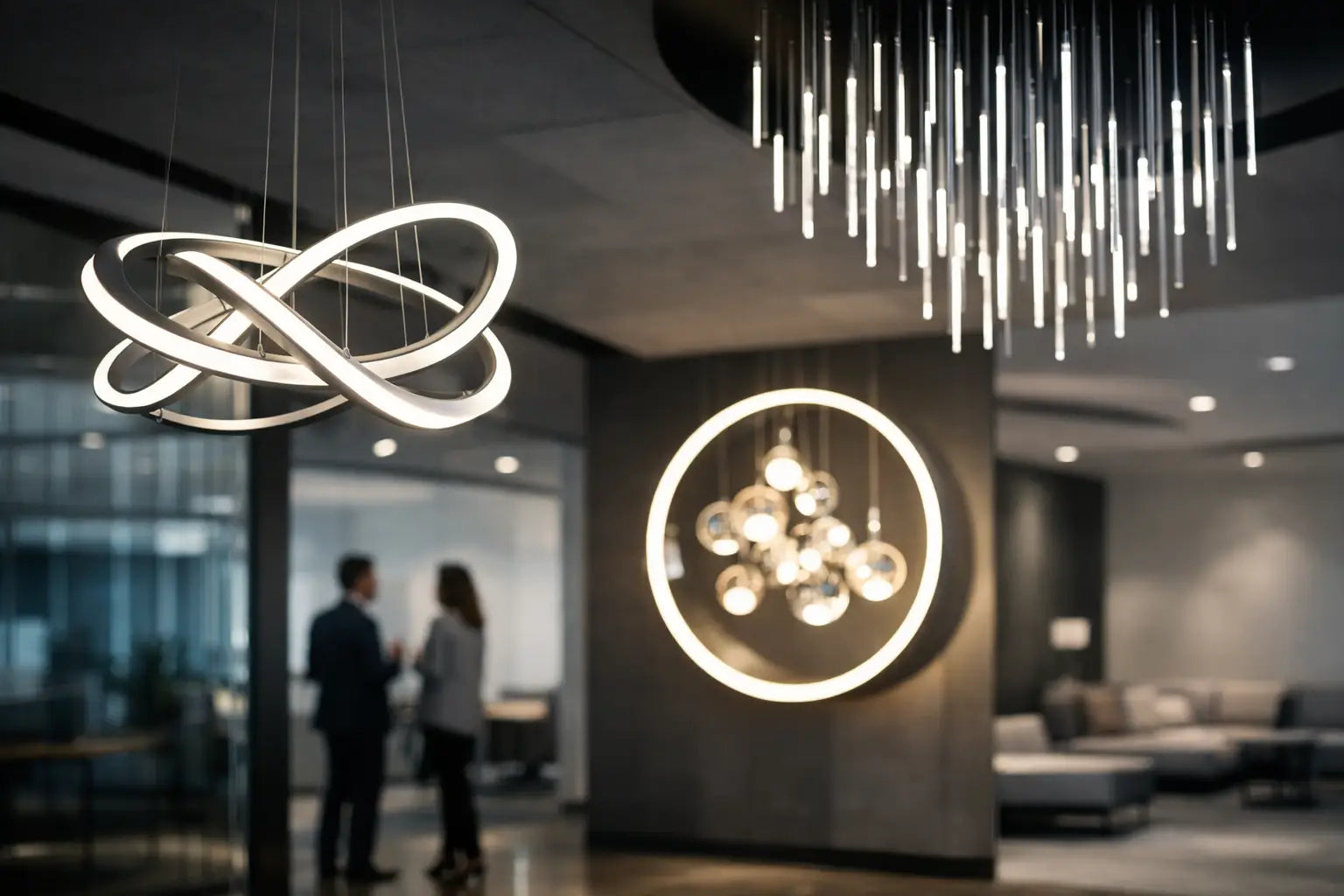 Trendy firemních světelných instalací pro rok 2026