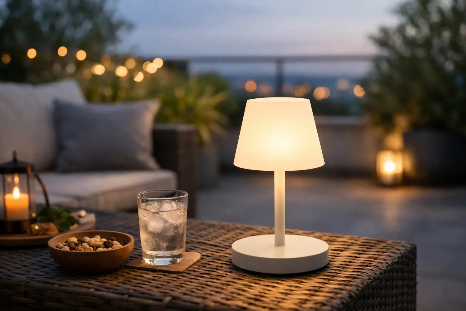 Bezdrátová lampa na terasu: jak vybrat dobře