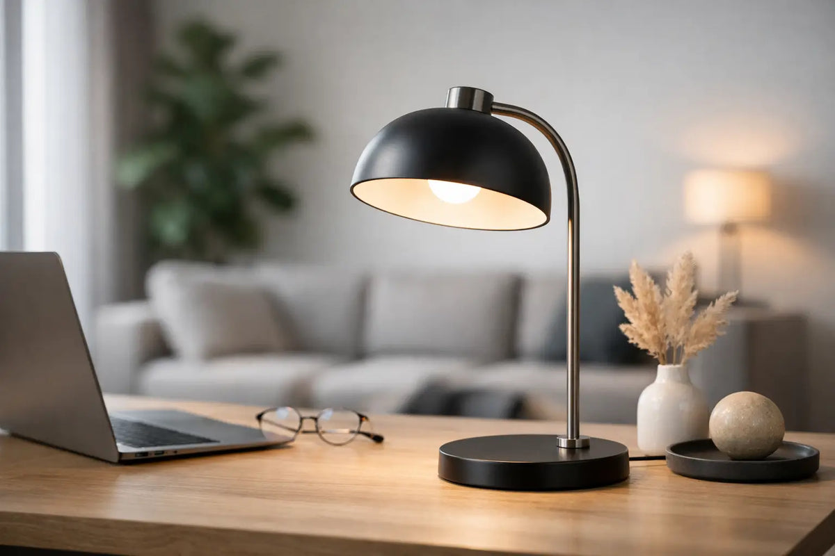 Stolní lampa do moderního interiéru vybrat chytře