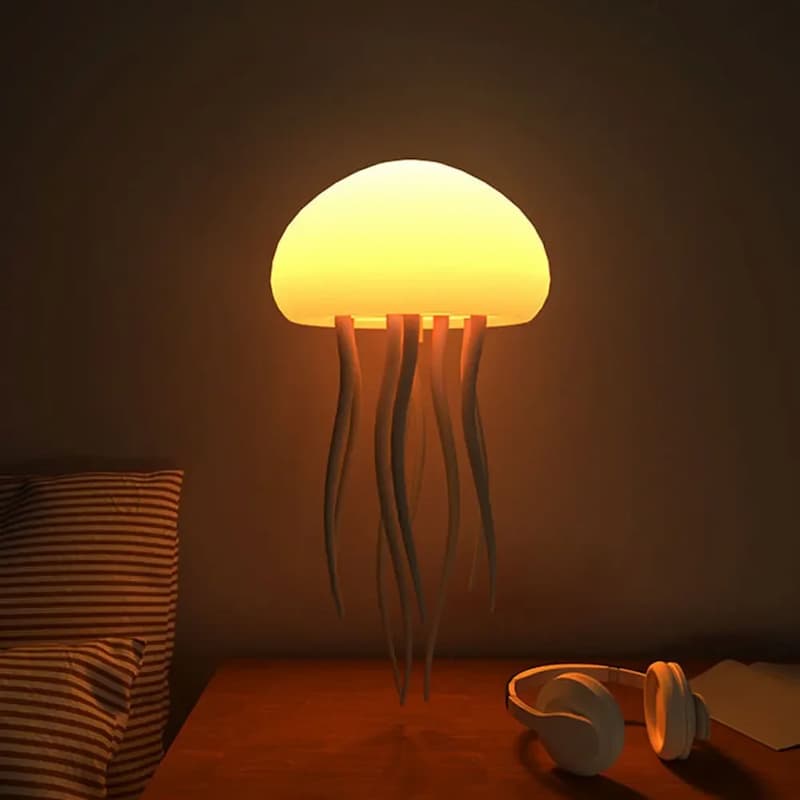 Přenosná noční lampička ve tvaru medúzy – AquaGlow