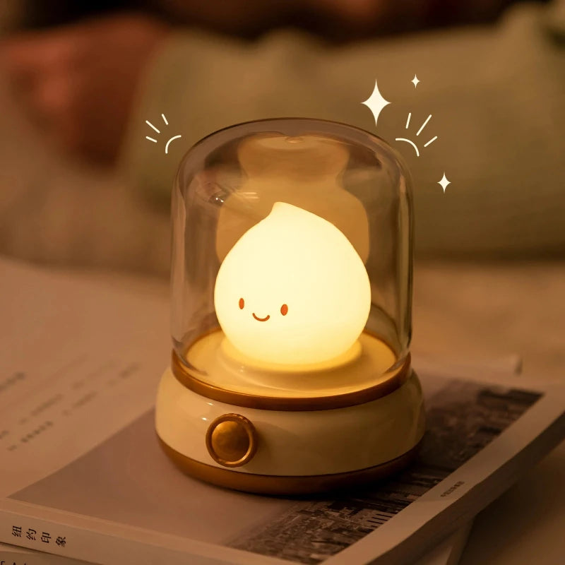 Noční lampička – Firefly House Žlutá