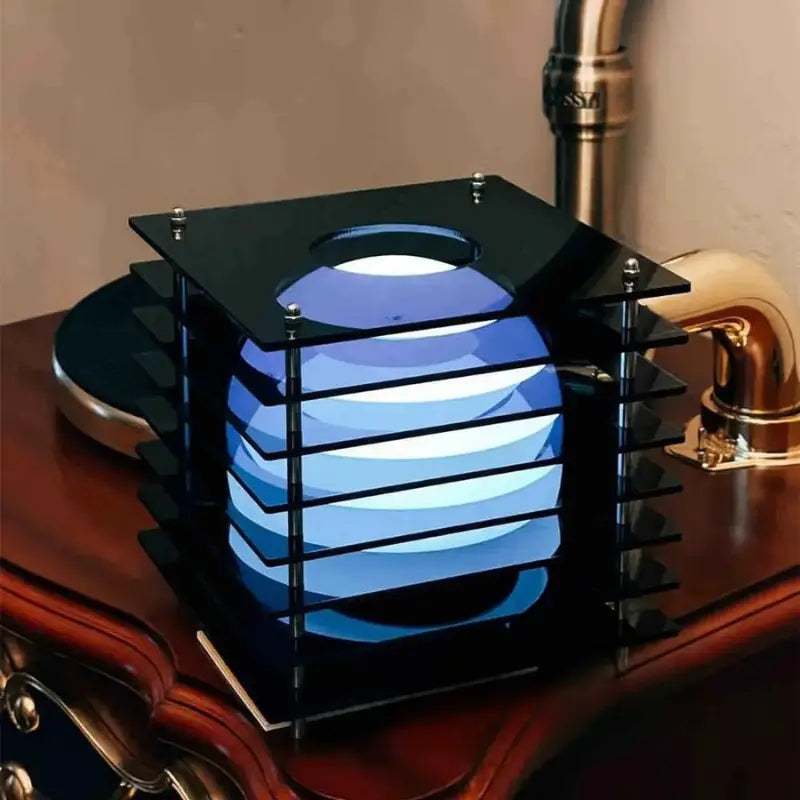 Bezdrátová lampa — CubeVision Černá