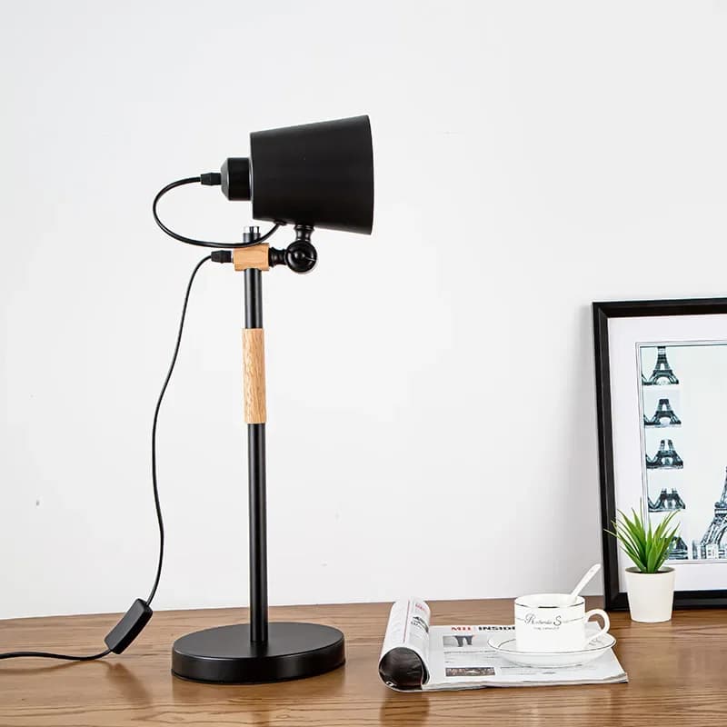 Stolní lampa loft – LOFT1 Černá
