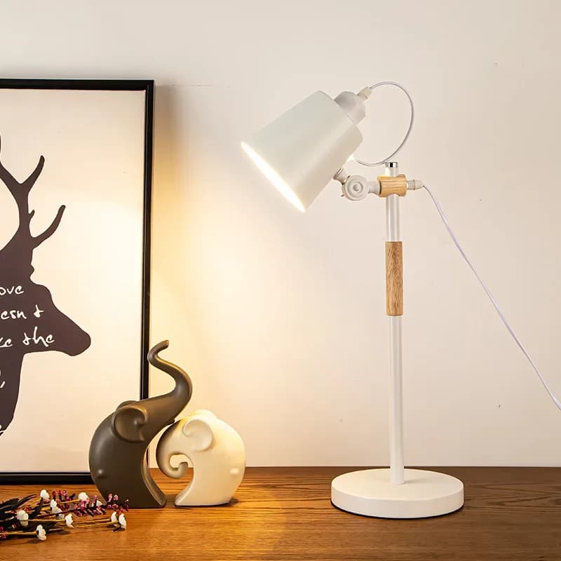 Stolní lampa loft – LOFT1 Bílá