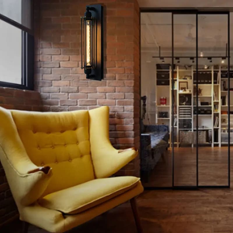Nástěnné svítidlo s Edison žárovkou – LOFTLINE