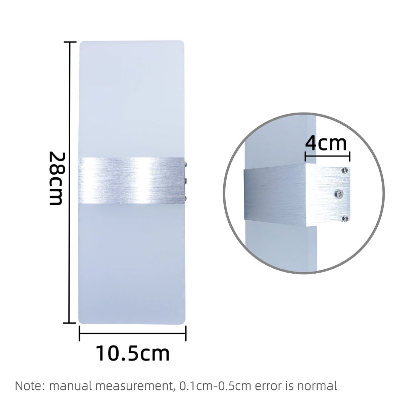 Nástěnné LED svítidlo – LumoGlow