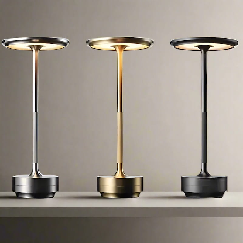 Bezdrátová LED lampa - Metal Glow