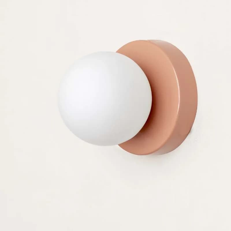 Nástěnné LED svítidlo — Macaron Růžová