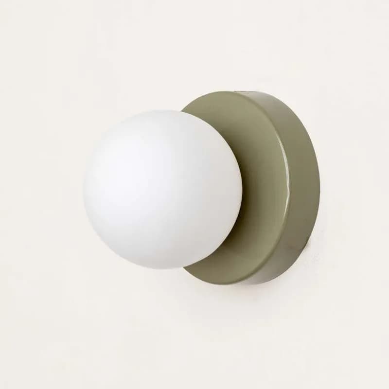Nástěnné LED svítidlo — Macaron Zelená