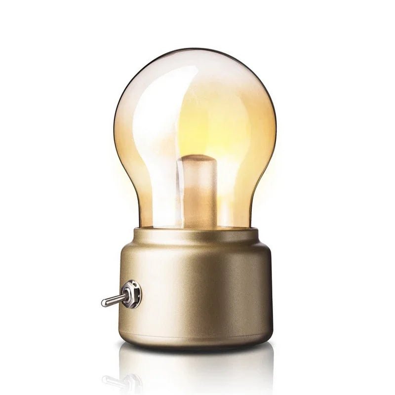 Noční LED lampička - Retro Bulb