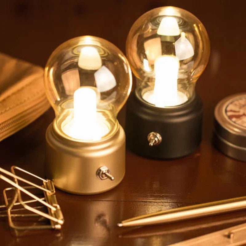 Noční LED lampička - Retro Bulb