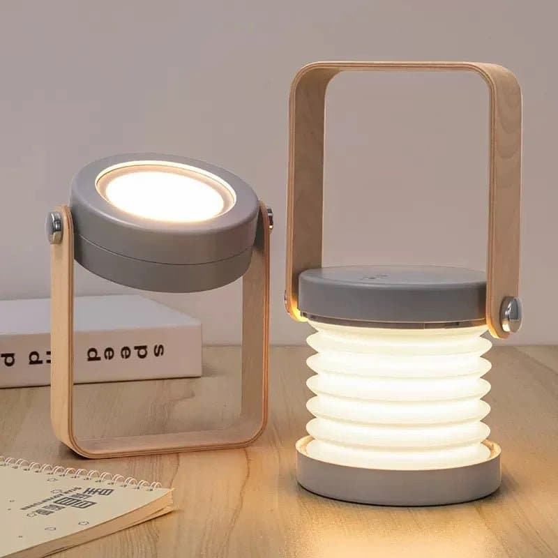 Bezdrátová skládací LED lampička - TrailOrb Šedá