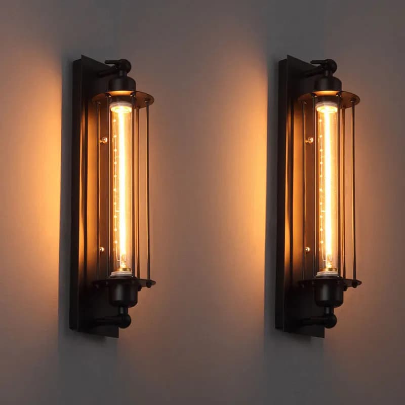 Nástěnné svítidlo s Edison žárovkou – LOFTLINE